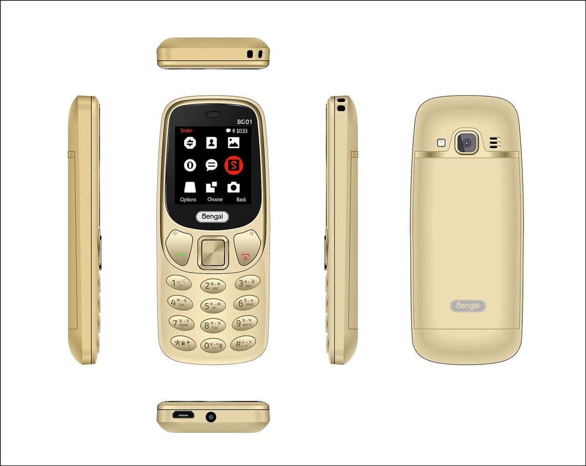 A smartphone showing a new notification
